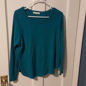 Forever 21 teal thermal